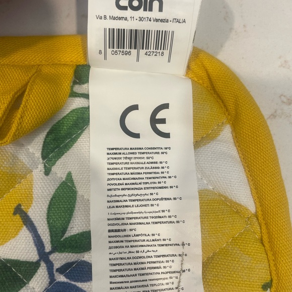 Lemon Print Kitchen Linen Set - Picture 7 of 7